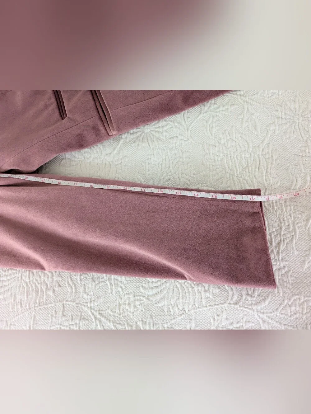 INC Pink Velvet Blazer